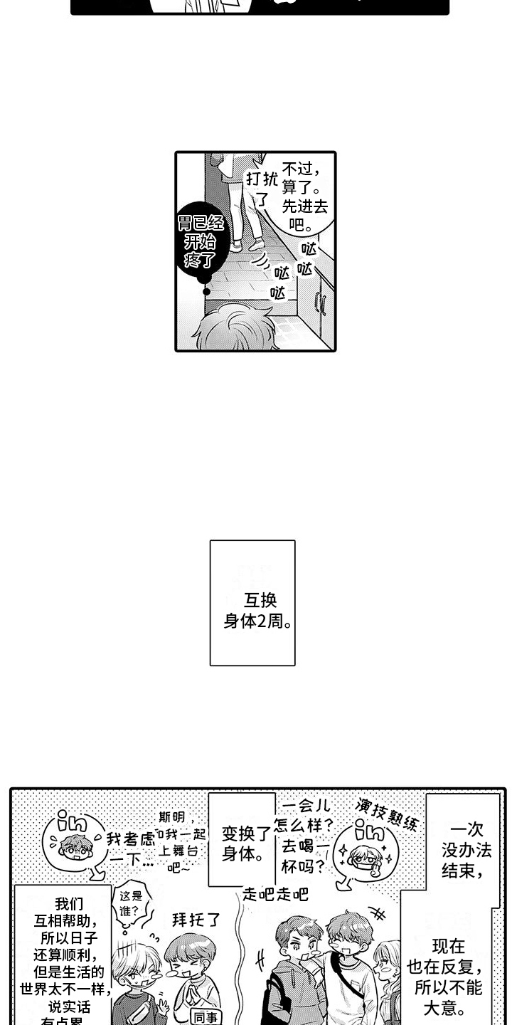 人心换人心漫画,第6章：逐渐习惯1图