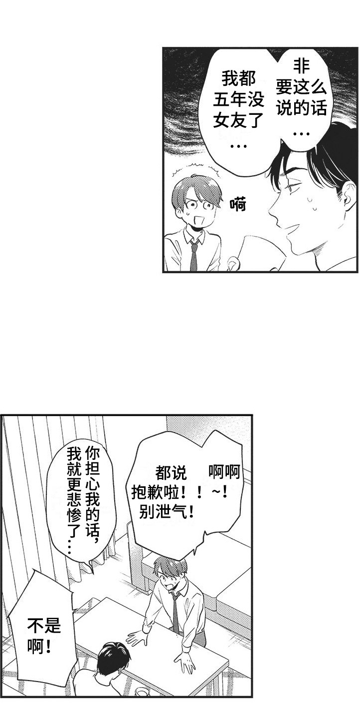 友谊太复杂漫画,第2章：同病相怜1图