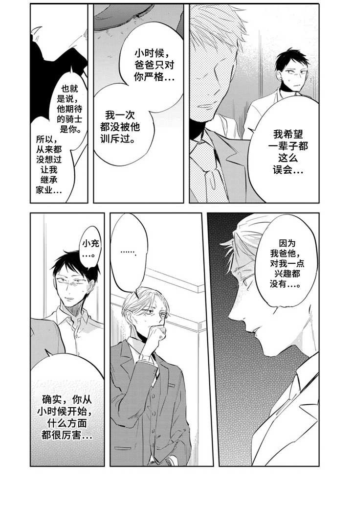 我是你的奴隶什么意思漫画,第12章：面对面2图