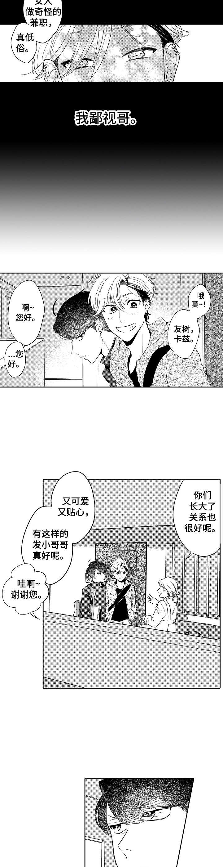 我的金主大人 小说漫画,第19章：兼职2图