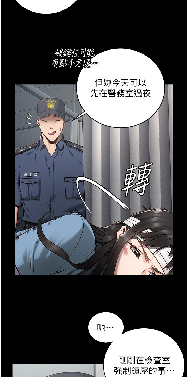监狱里的计谋被拆穿漫画,第7章：印象不好1图