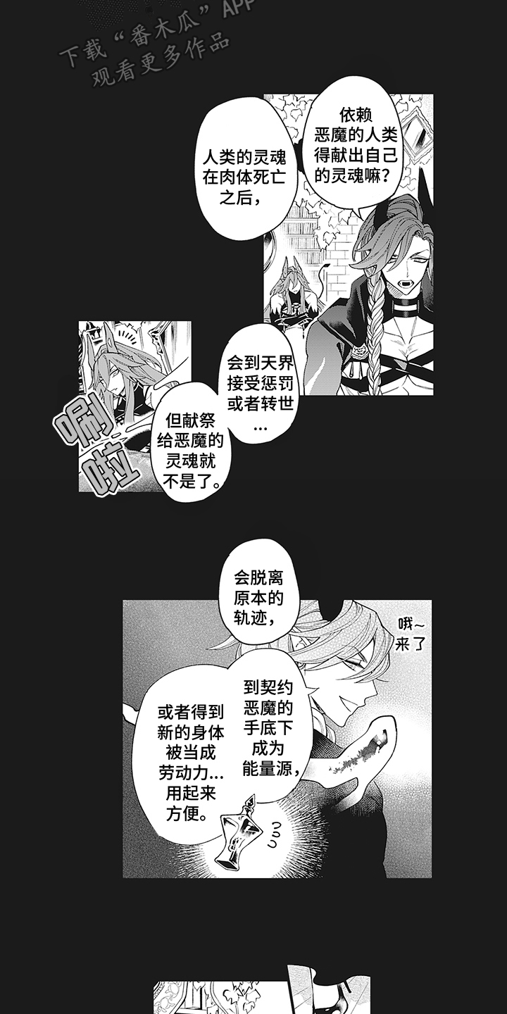 恶魔之约礼盒漫画,第16章：萌新恶魔2图