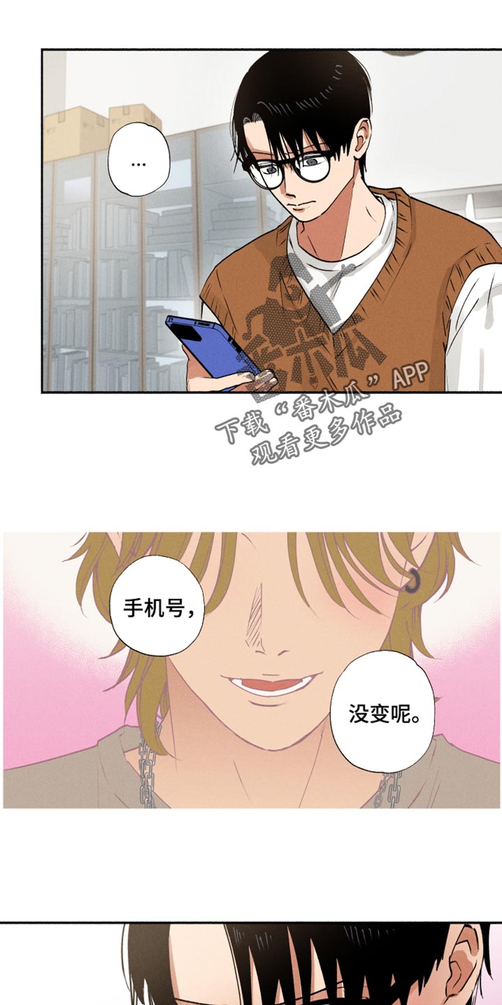 社牛症遇上社恐症配音漫画,第25章：手机号码2图