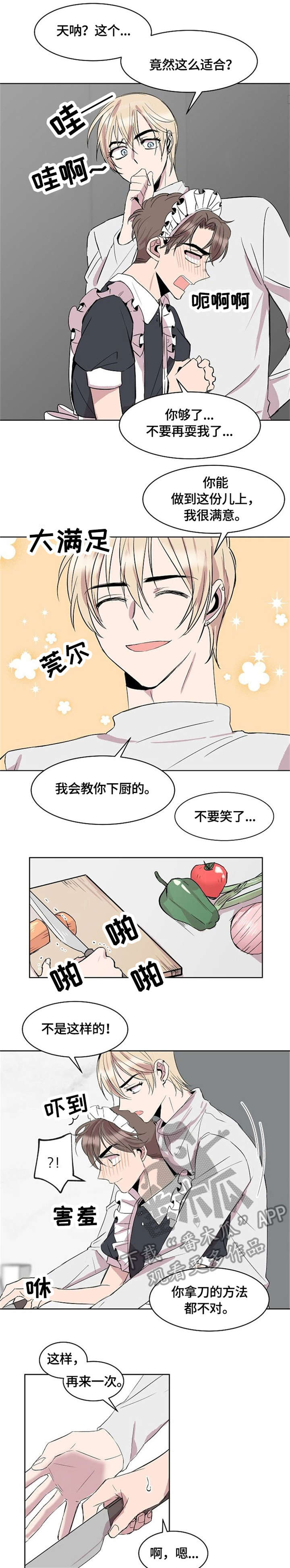 请你收留我吧漫画全集免费下拉式漫画,第10章：女仆装2图