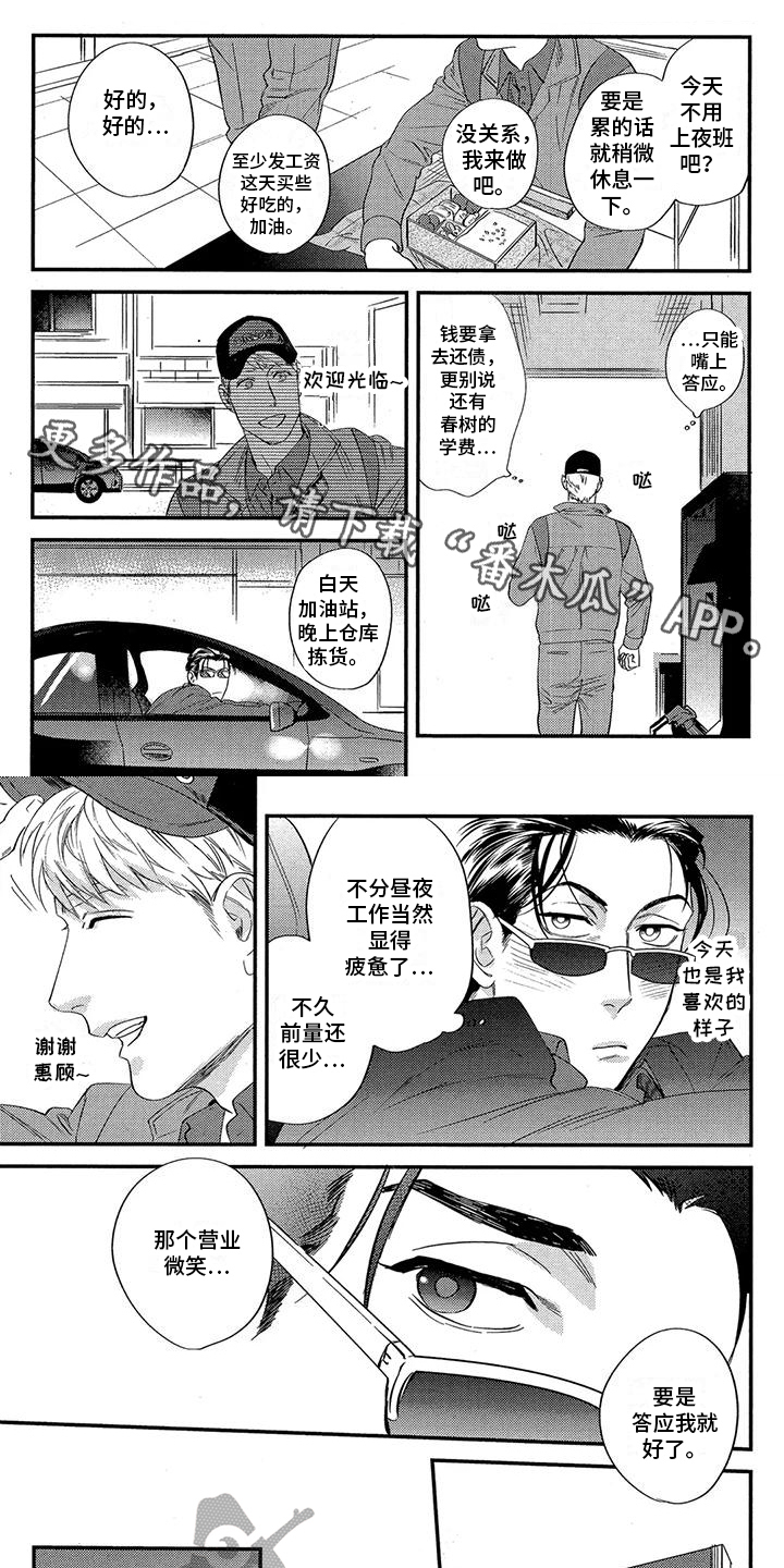 情债难偿涂磊漫画,第4章：紧张1图