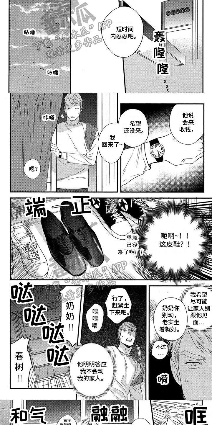 情债难偿涂磊完整版漫画,第4章：紧张2图