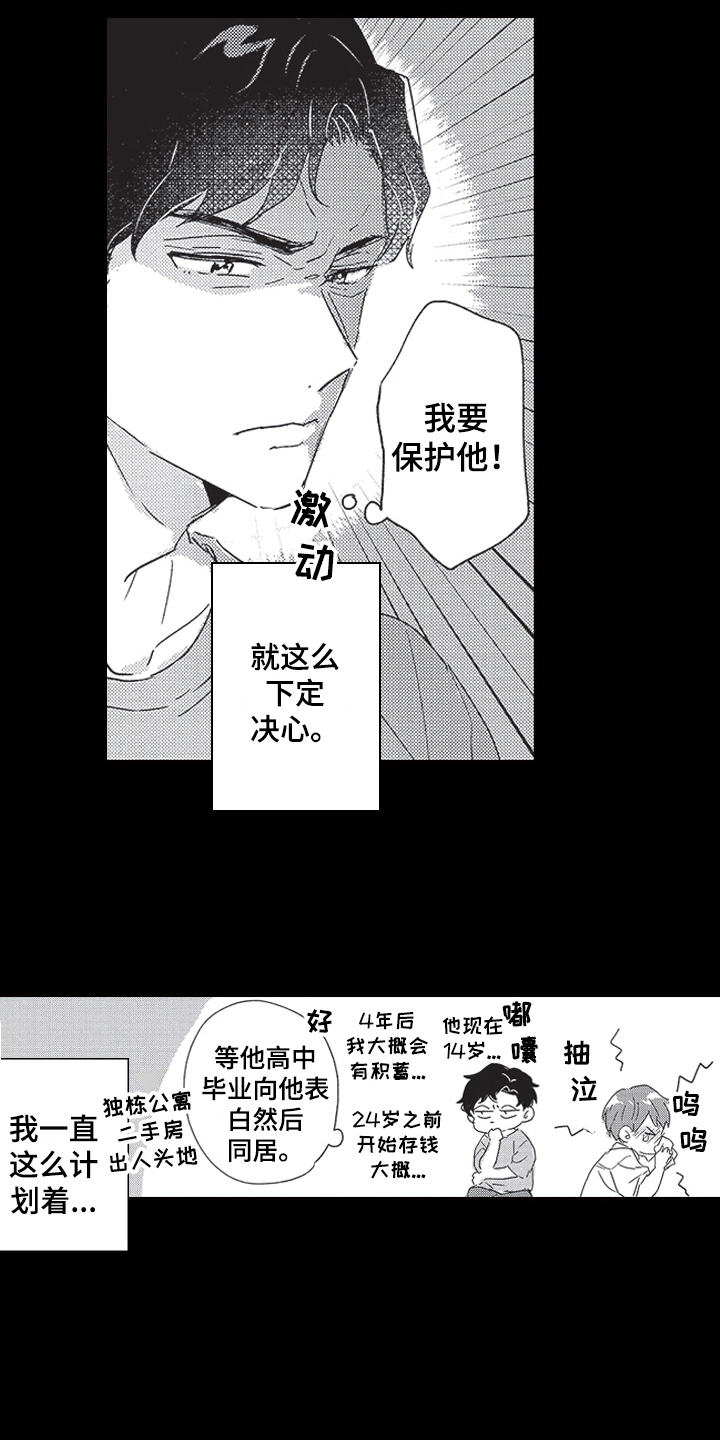三叶之木漫画,第1章：发小1图