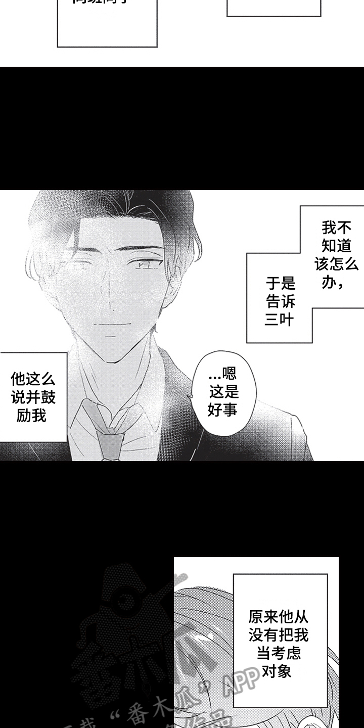 三叶草休闲鞋漫画,第7章：暗恋1图