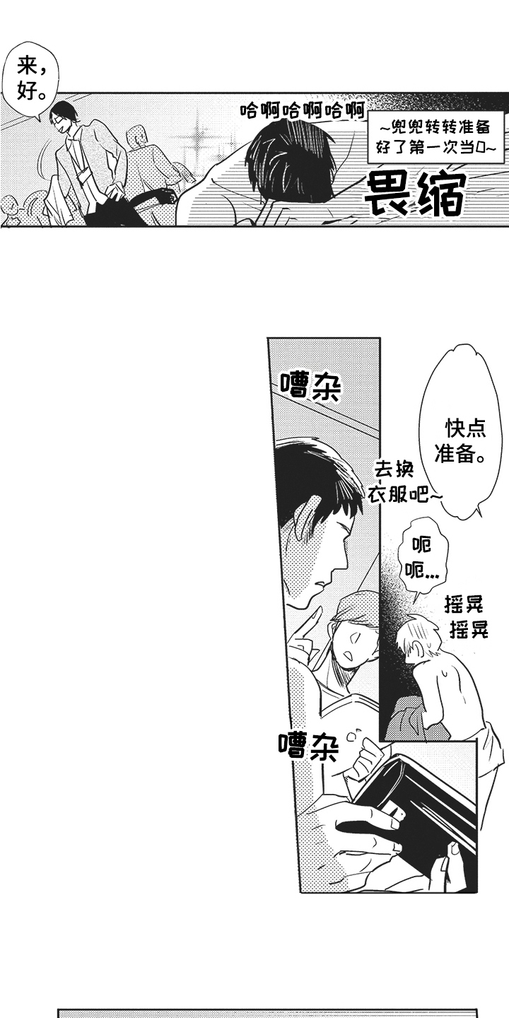 模范社员漫画,第3章：拍摄1图