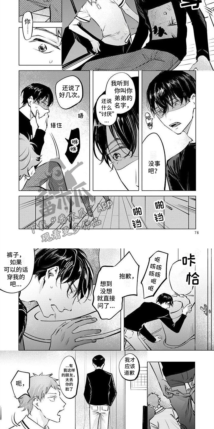 不懂爱的兄弟漫画,第8章：逃跑2图