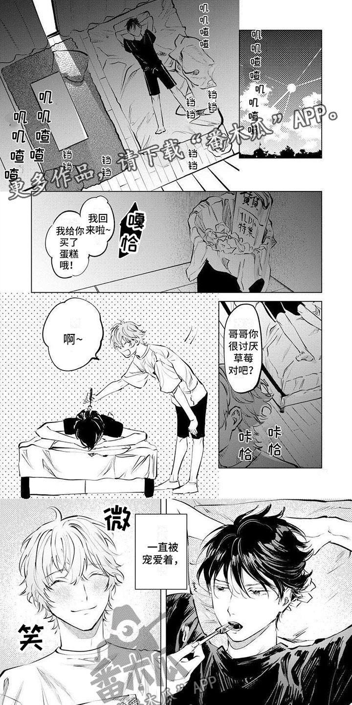 不懂爱的兄弟漫画,第7章：朋友1图