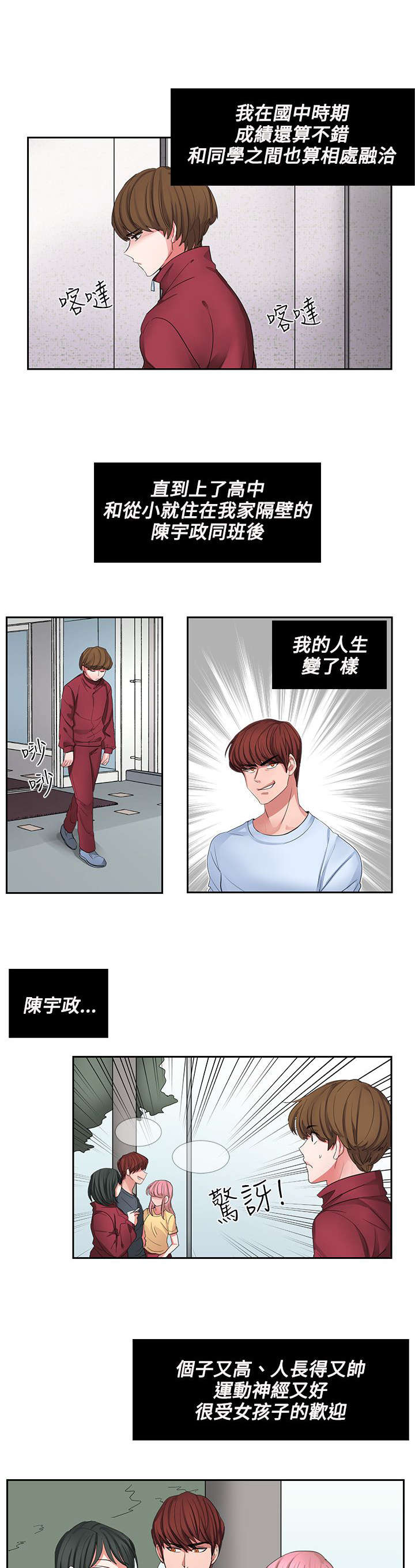 卑劣的惩罚漫画,第2话1图