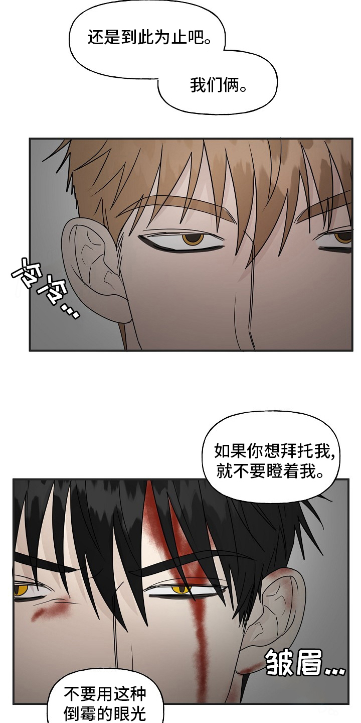 幸运猫咪图片漫画,第39章：安抚1图