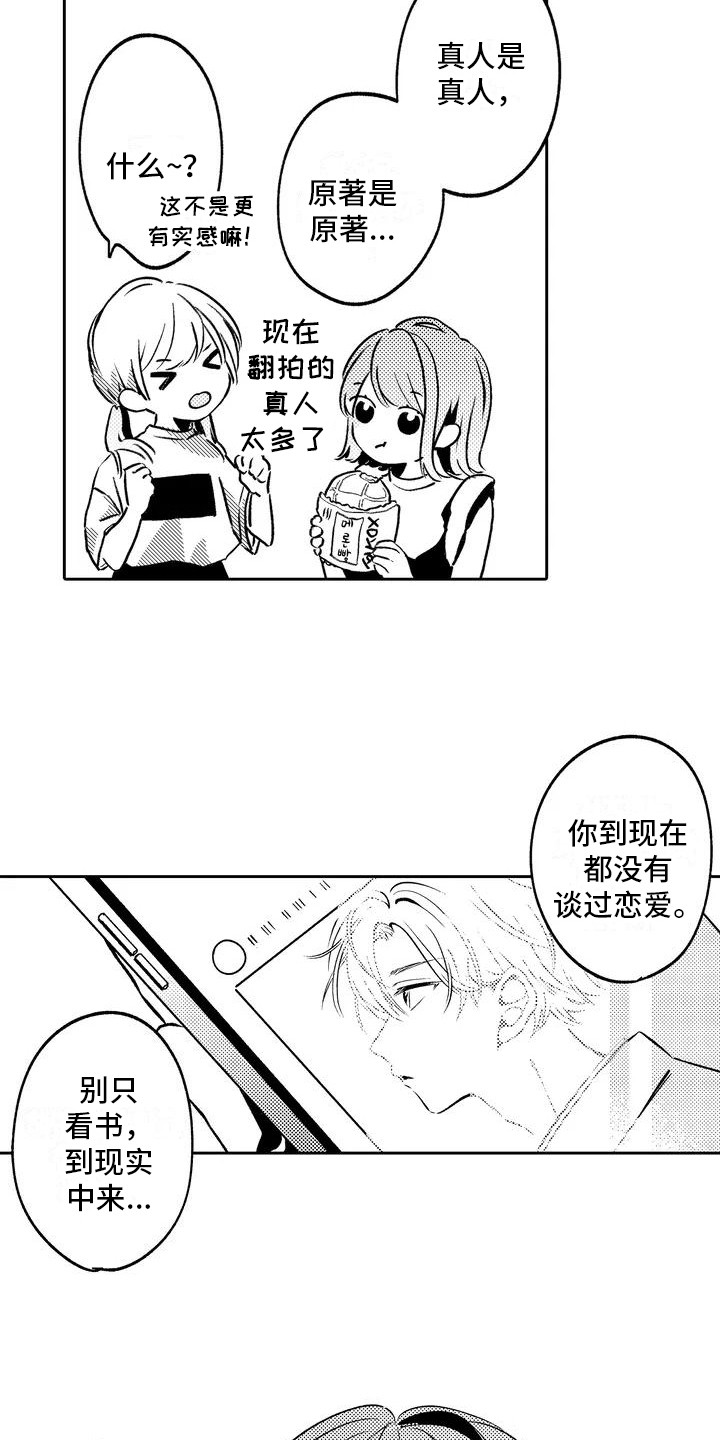 爱情真善美电视剧全集漫画,第1章：人气演员1图