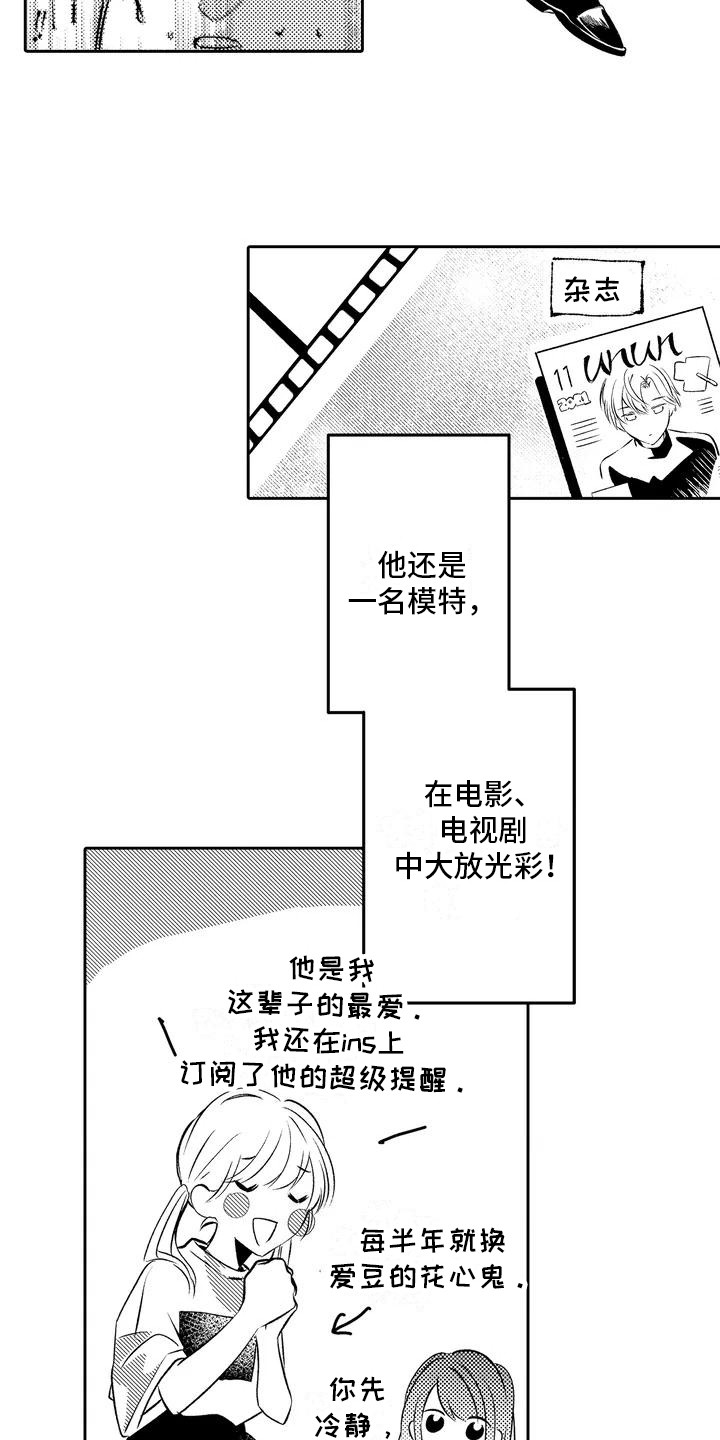 爱情真善美电视剧全集漫画,第1章：人气演员1图