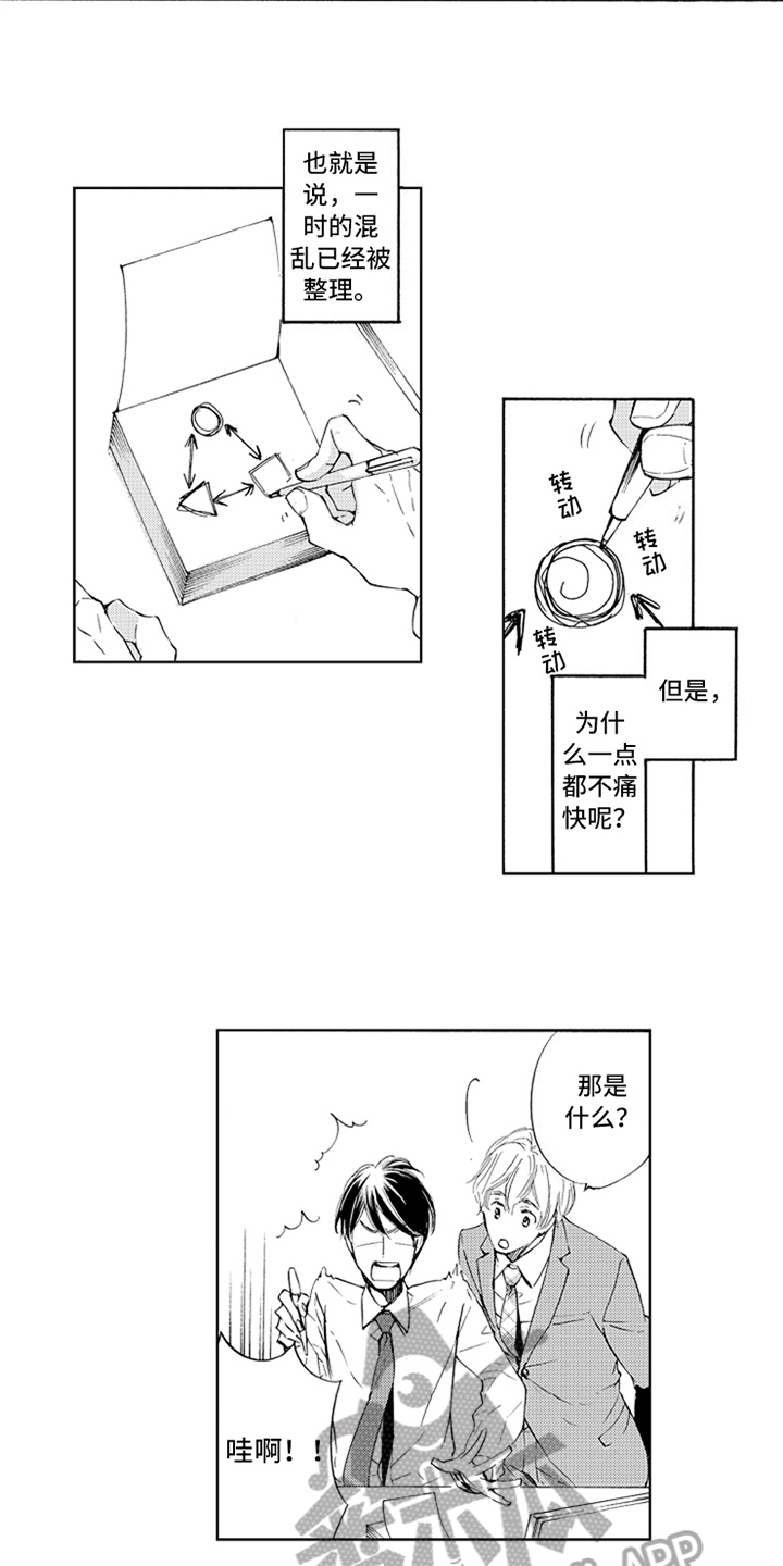 突变画风漫画,第19章：胡思乱想1图