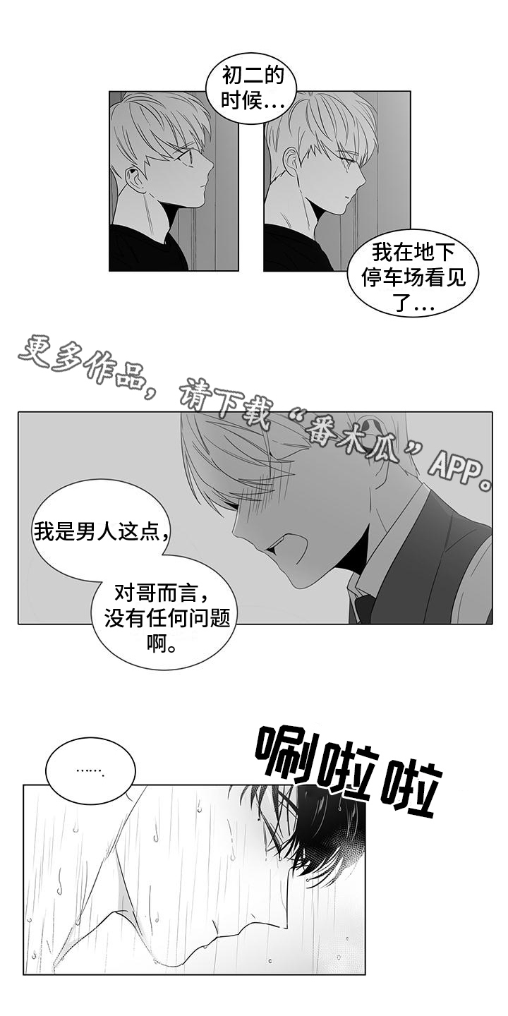 亲爱的男孩漫画,第23章：不爽1图