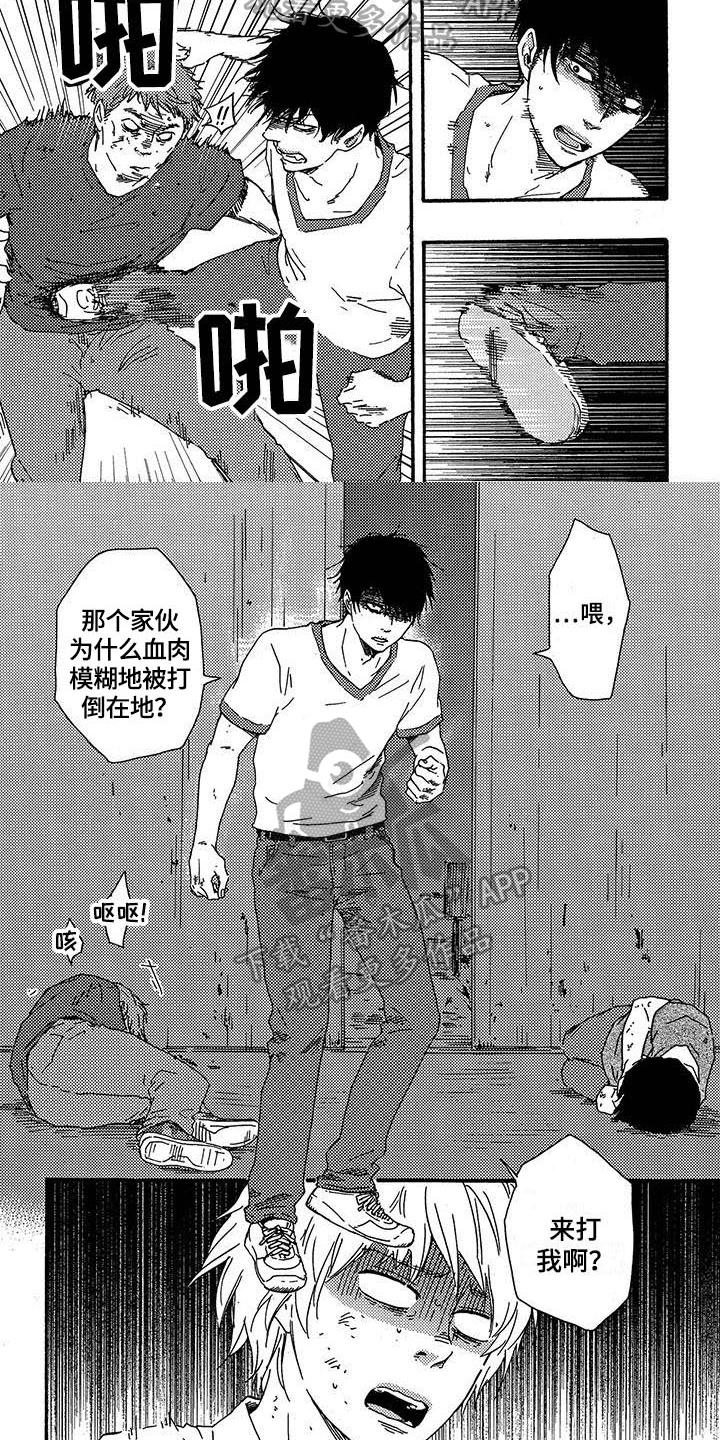 A股:明日将迎来关键抉择漫画,第27章：挨打1图