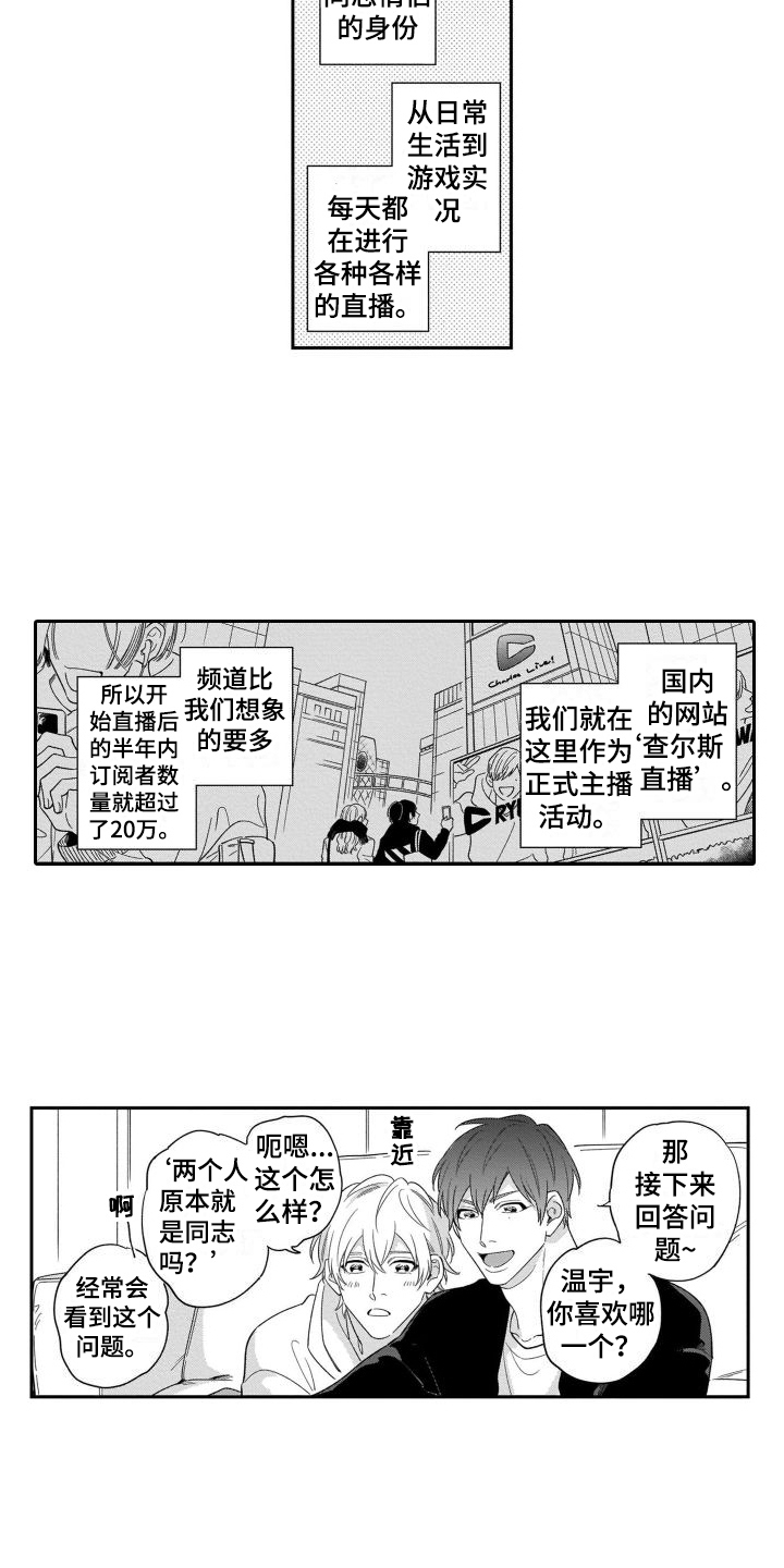 情侣直播回放秀恩爱漫画,第1章：情侣直播2图