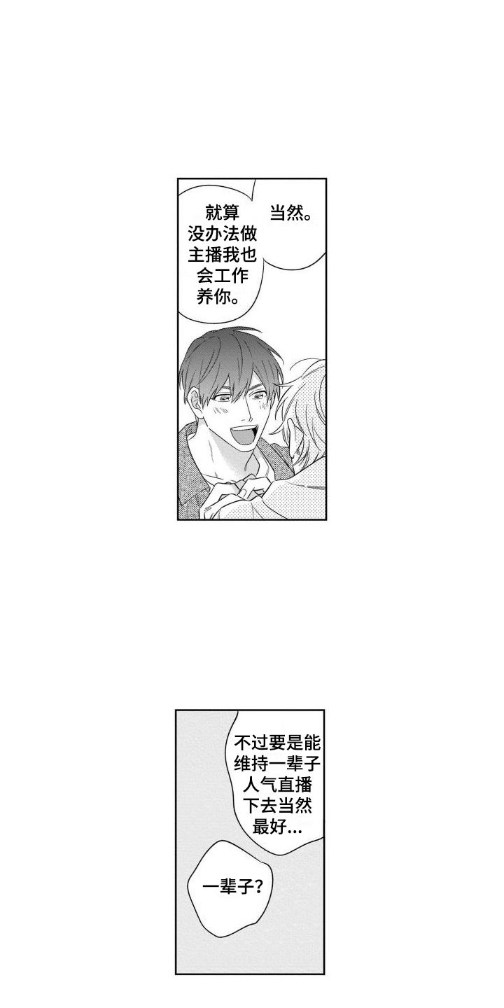 情侣直播撒狗粮接吻漫画,第17章：约定达成 1图