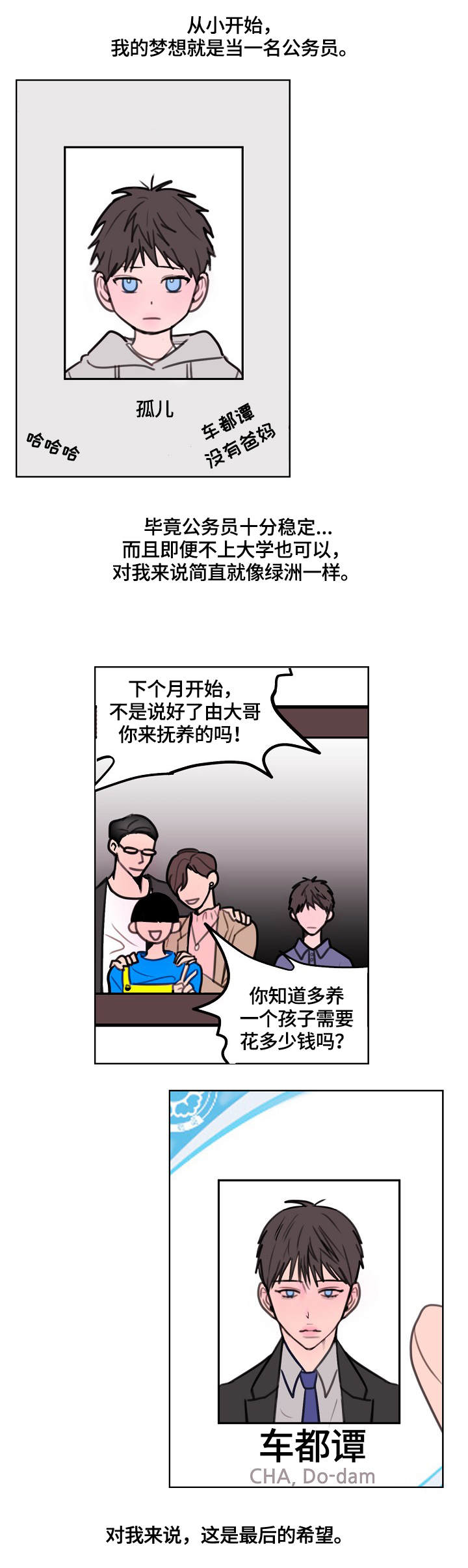 秘密画廊婚纱照怎么样漫画,第1章：公务员1图