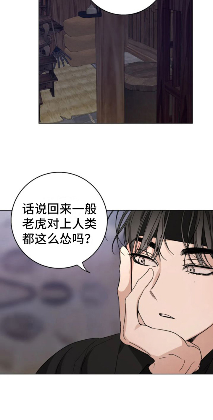 囚兔传无山漫画,第38章：乱入的老虎：很可怕2图