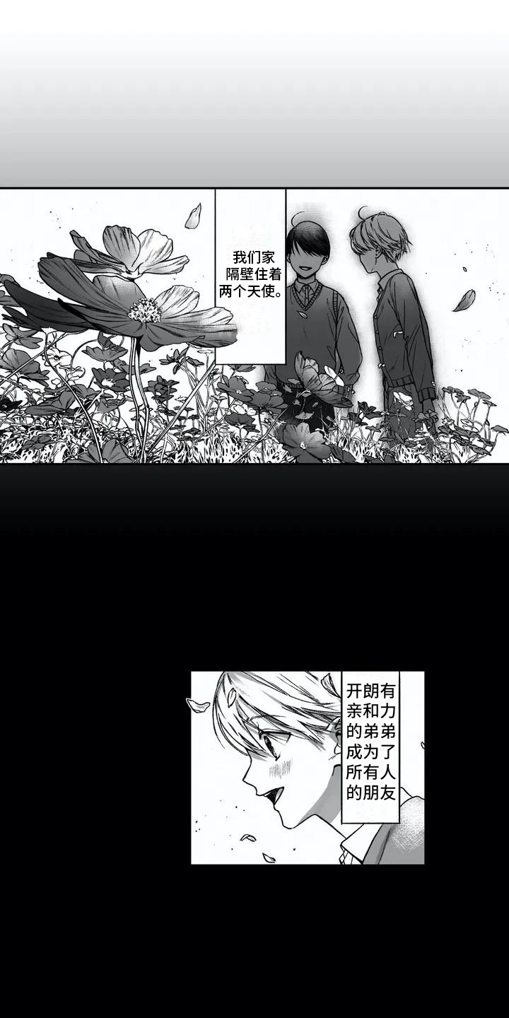 难言爱漫画,第1章：两兄弟1图