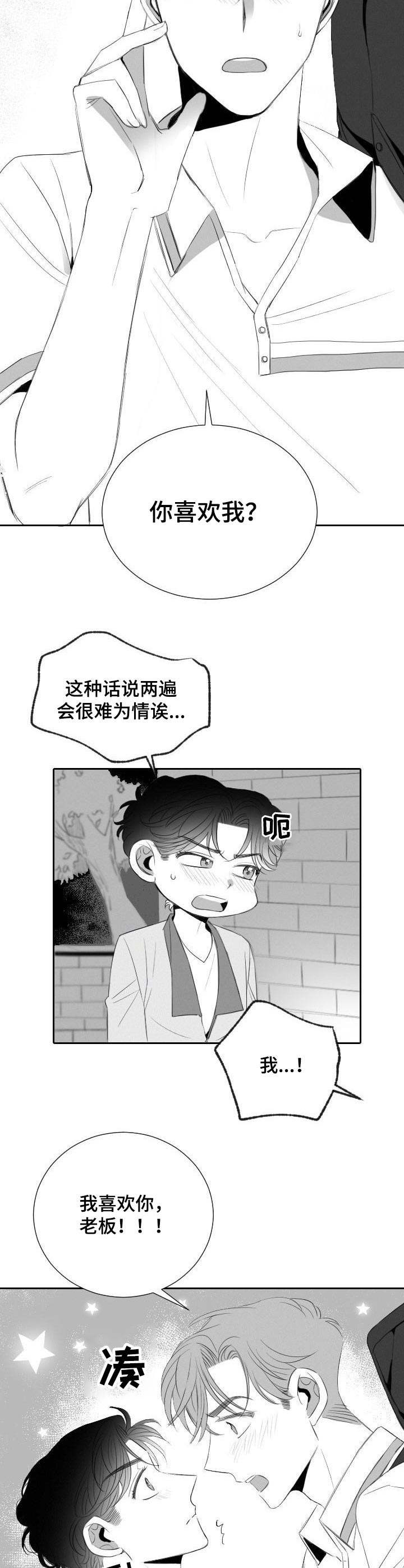 彗星出现在北京漫画,第23章：表白1图