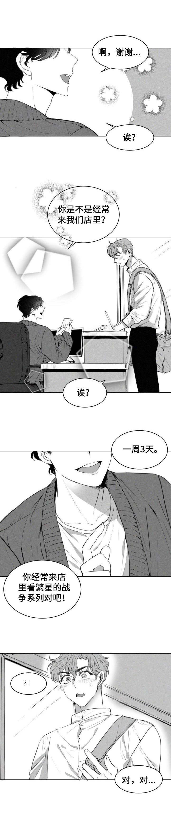 彗星出现的真实照片在几点漫画,第1章：DVD出租1图