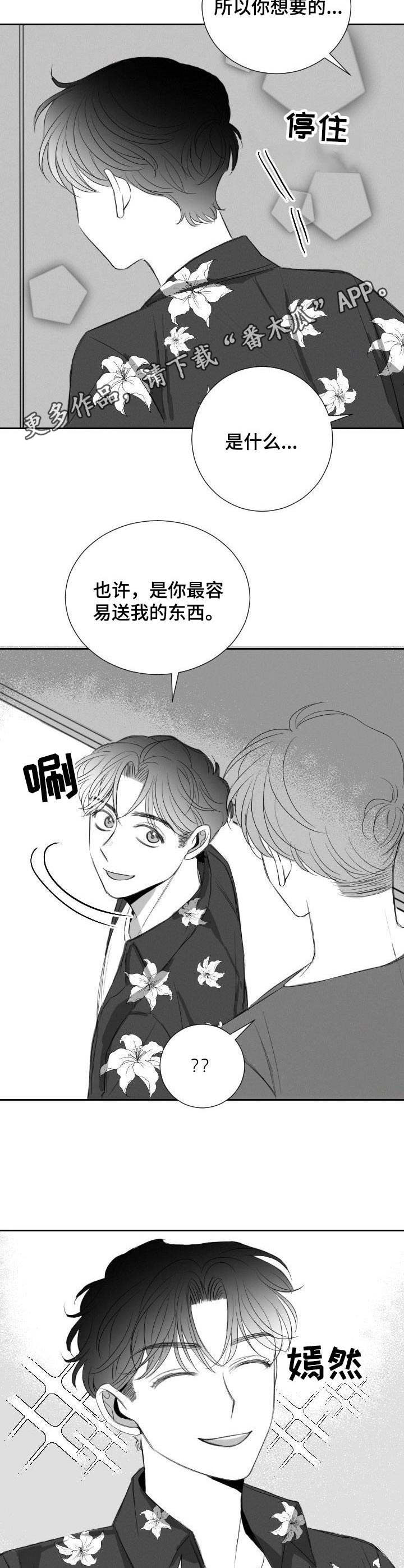 彗星出现图片漫画,第25章：礼物1图