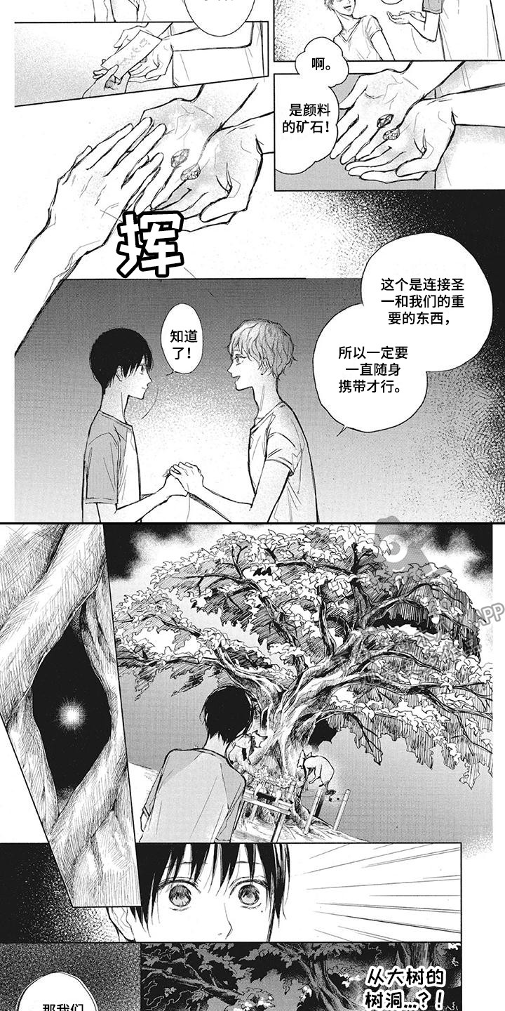 先祖回归漫画,第8章：樱花树2图