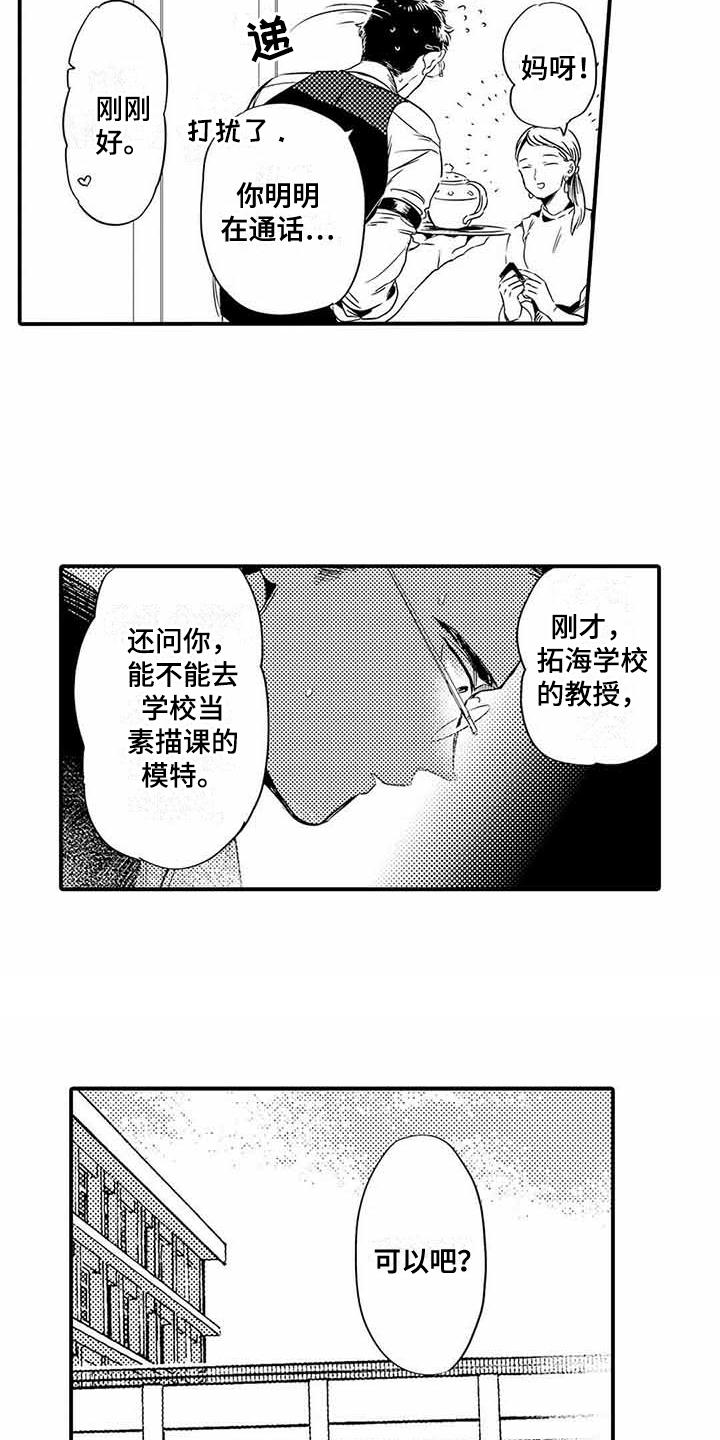 专职管家漫画,第11章：模特2图