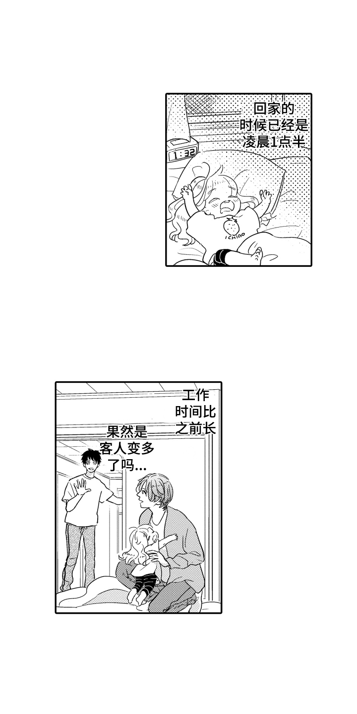 爸爸和我漫画,第8章：照顾1图