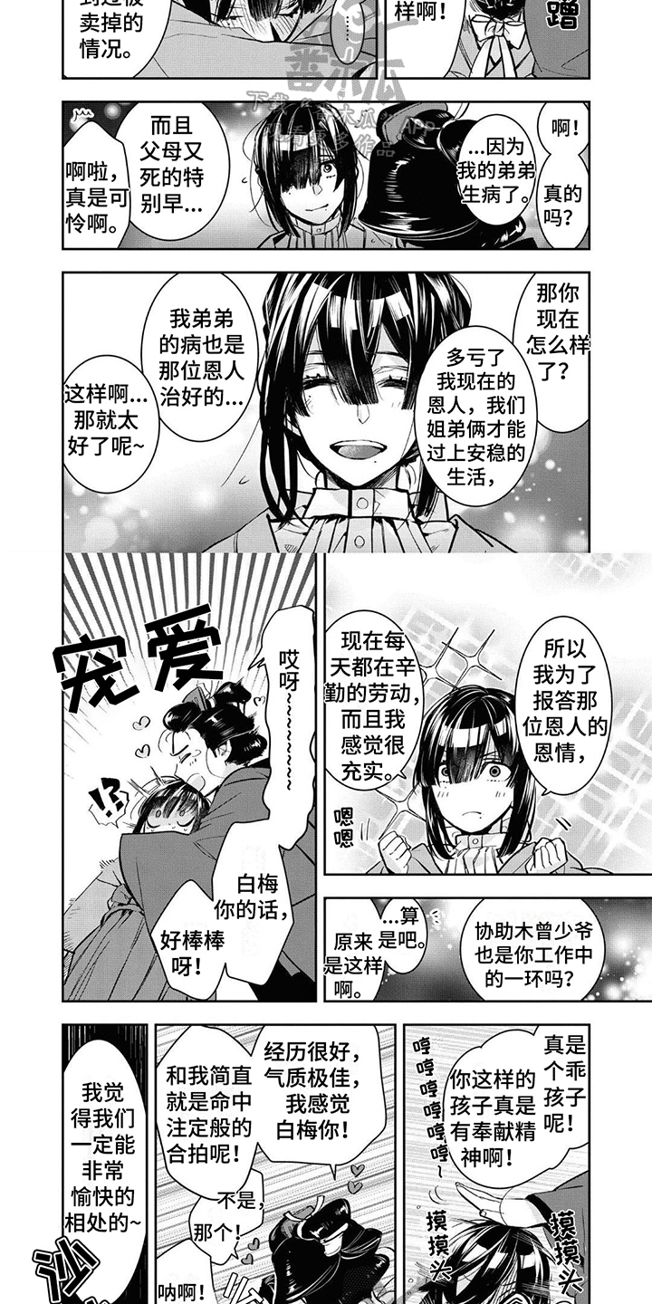 白色花束图片大全漫画,第13章：早有准备2图