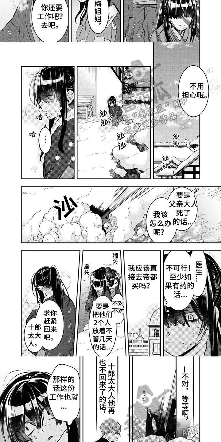 白色花烛漫画,第17章：吩咐1图