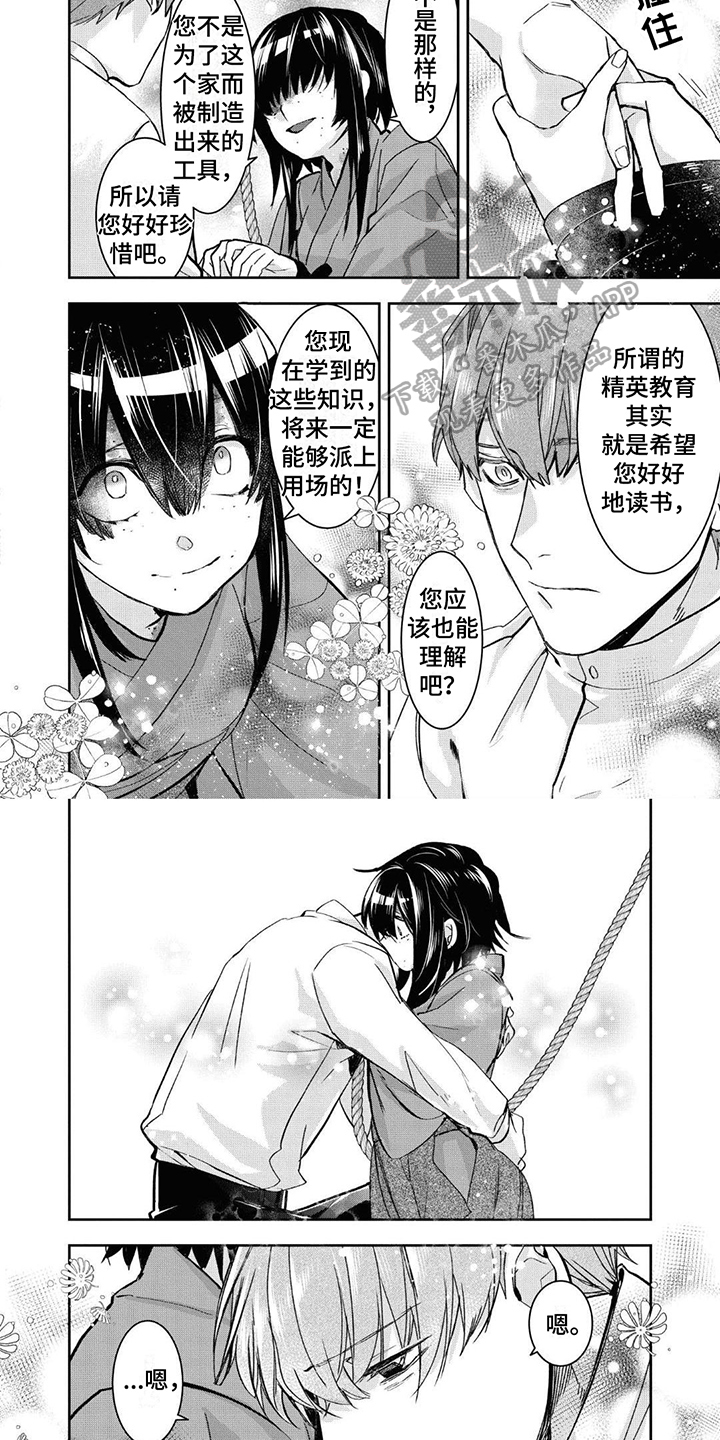 白色花烛漫画,第20章：软禁2图