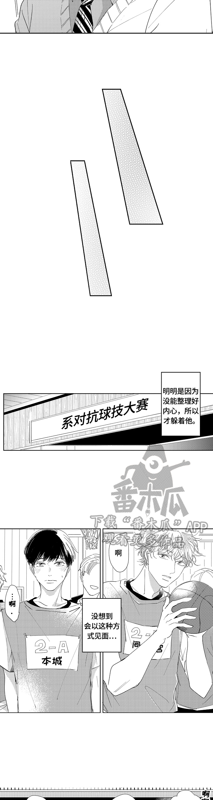 深陷其中漫画,第14章：篮球比赛1图