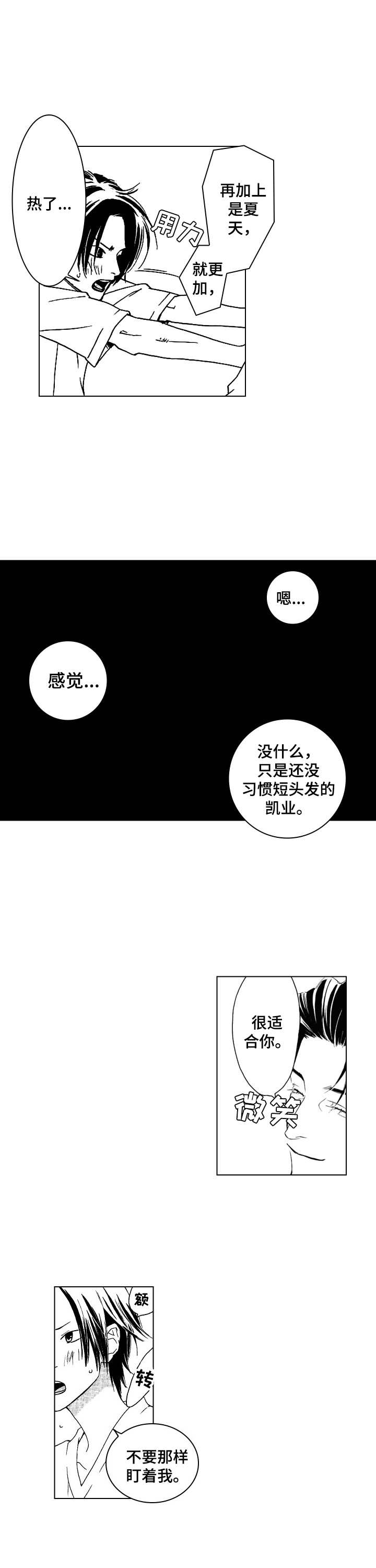 代号哈依漫画,第7章：剪头发2图