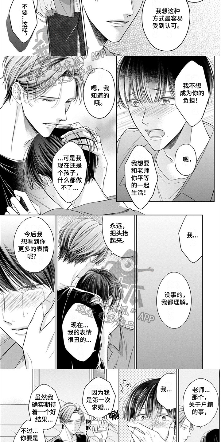 难以解决漫画,第21章：我愿意1图