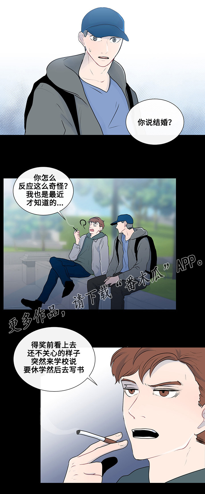 商谈漫画,第27章：完美夫妻1图