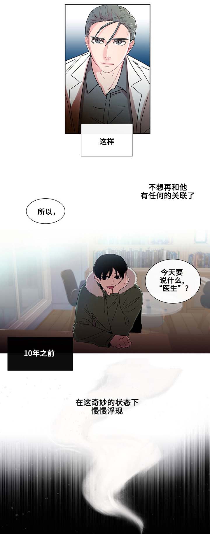 商谈漫画,第3章：抽烟1图