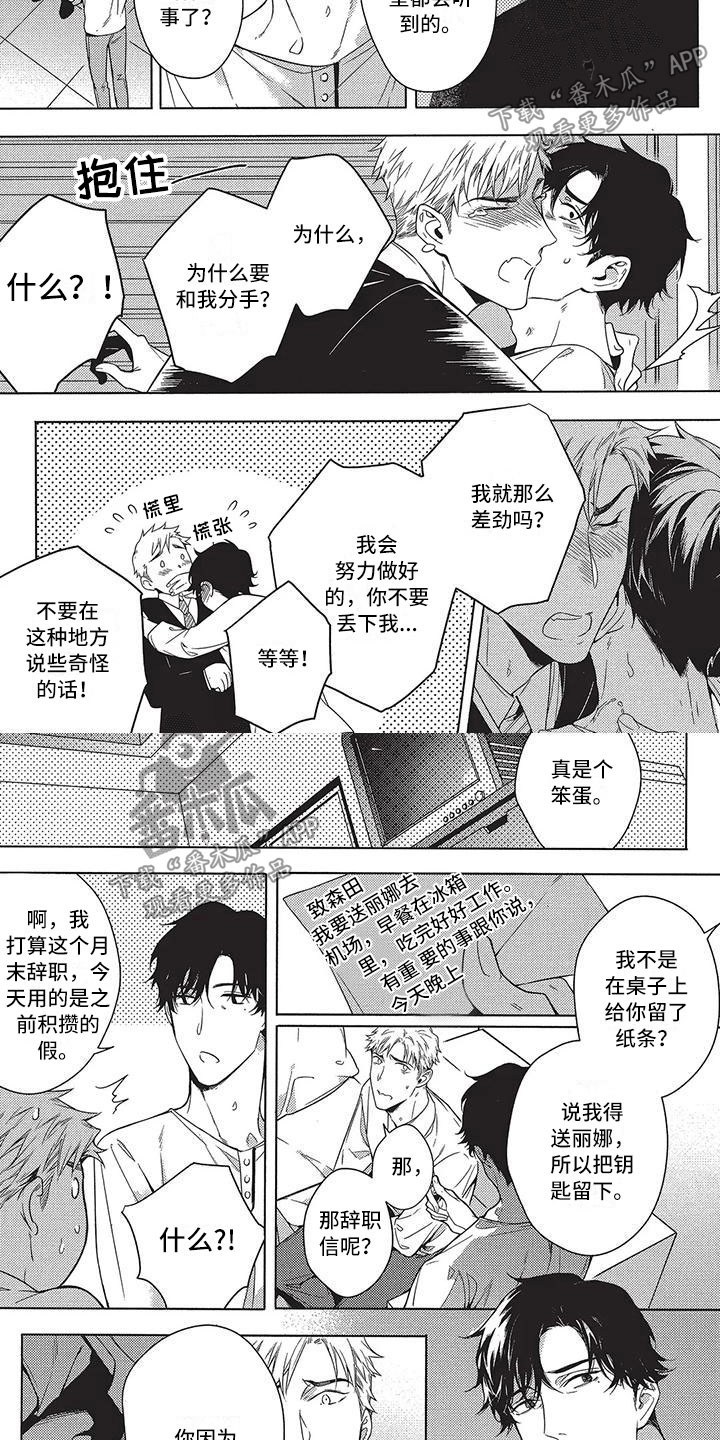 命定的解释漫画,第17章：辞职2图