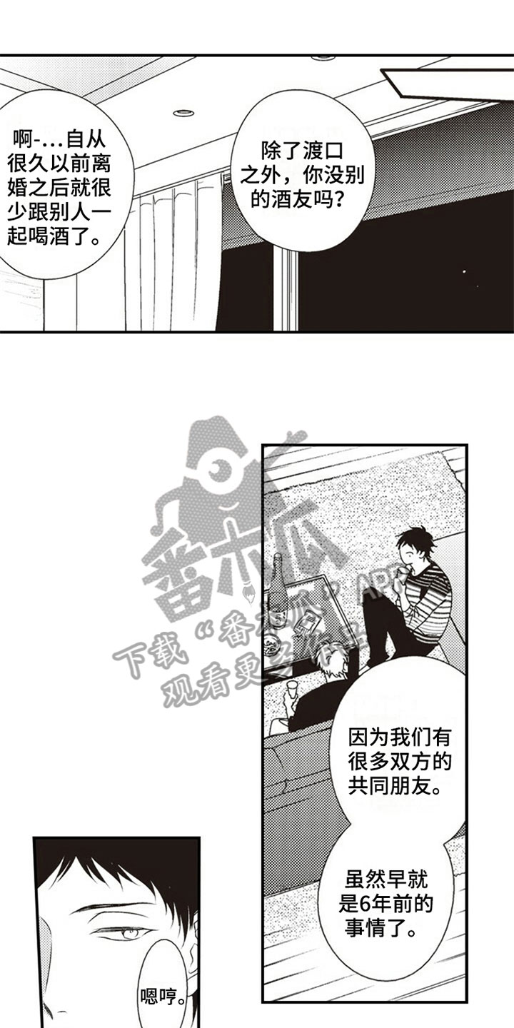 爱的零距离漫画,第6章：喝酒1图