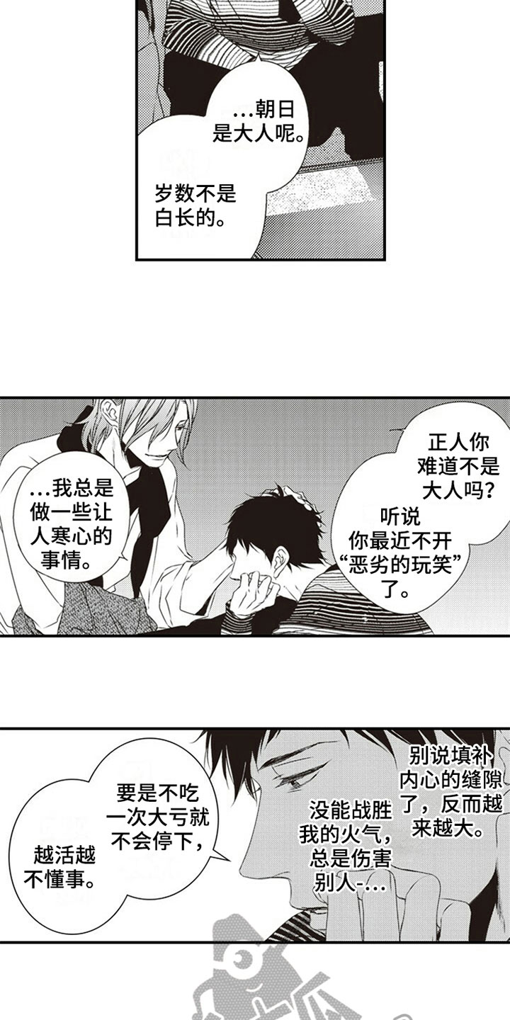 爱的零距离漫画,第13章：伤口2图