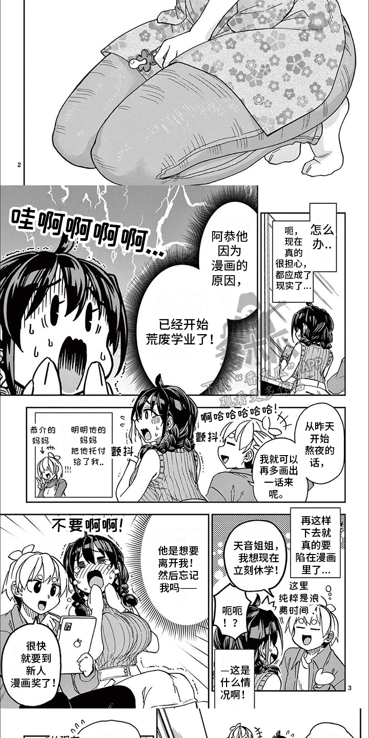 害羞的漫画家漫画,第5章：奇怪的服装1图