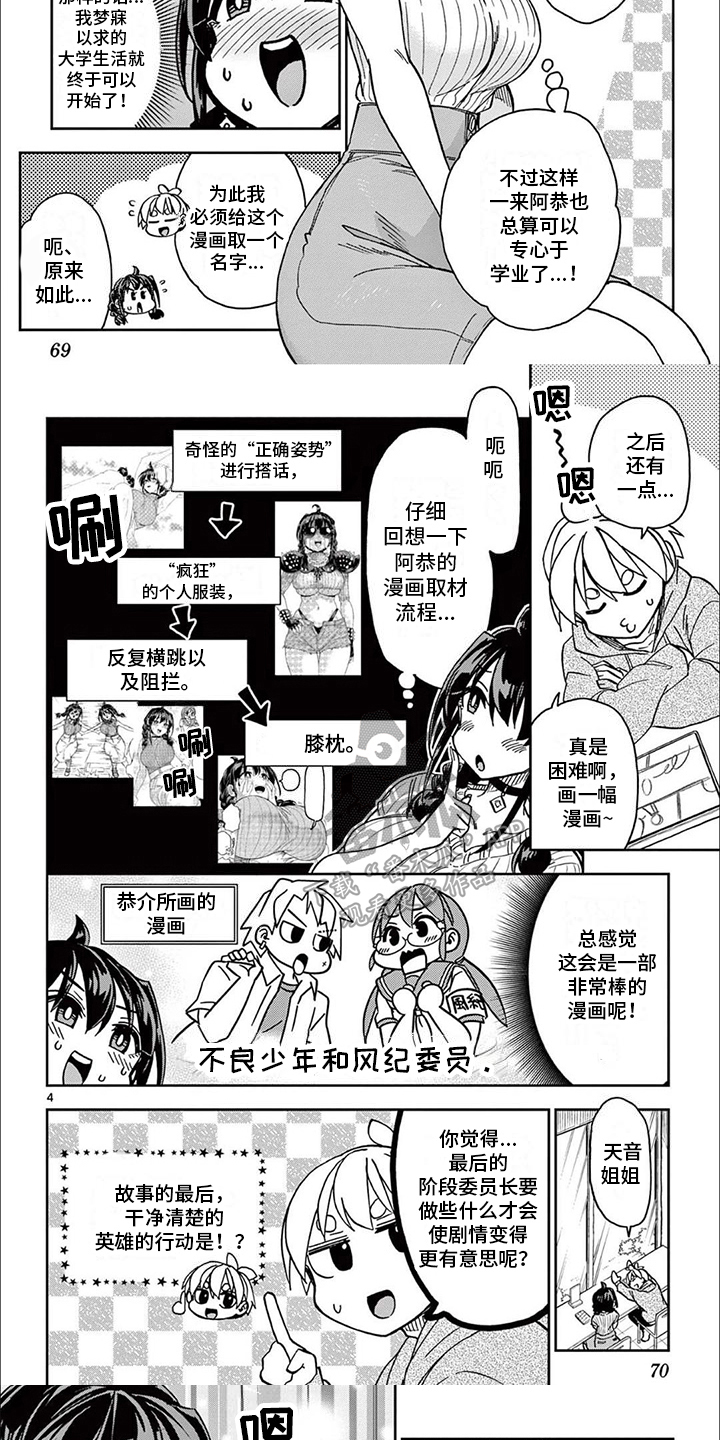 野蛮的漫画家漫画,第7章：结尾1图