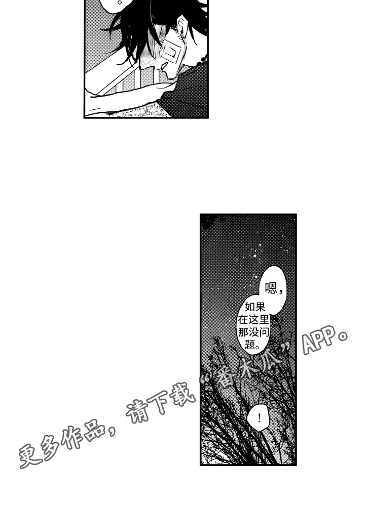 黑夜沉沦原唱是谁唱的漫画,第13章：看星星2图