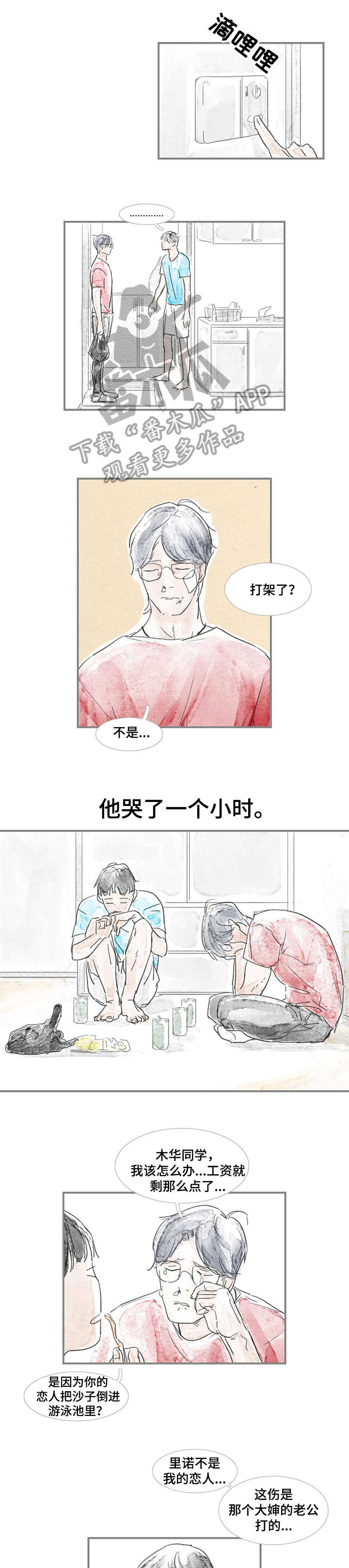 海豚教育销售漫画,第7章：熟悉1图