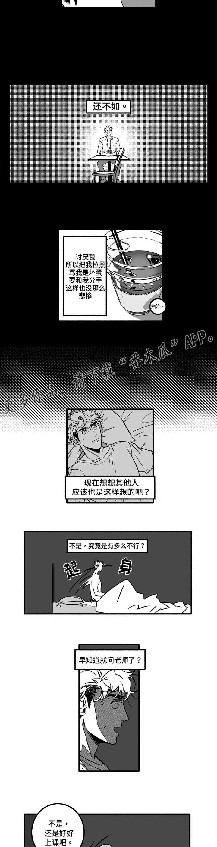 好老师个人专访漫画,第7章：剧本1图