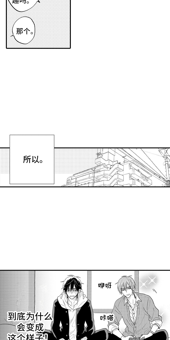 我讨厌的游戏漫画,第7章：吓一跳1图